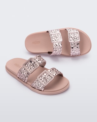 MELISSA LUST SLIDE AD ROSA/ROSE TALLA 8 USA3