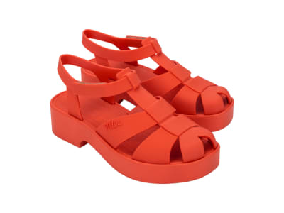 MELISSA SUN WAVES PLATFORM AD ROJO1