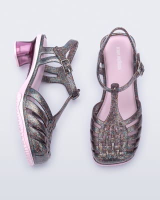 MINI MELISSA VIXEN INF ROSA/GLITTER1