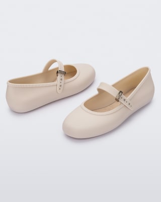 MELISSA SOFT BALLERINA AD BEIGE/BEIGE