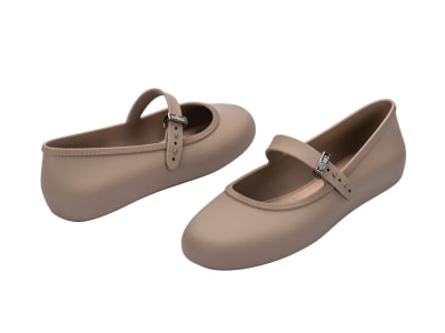 MELISSA SOFT BALLERINA AD BEIGE1