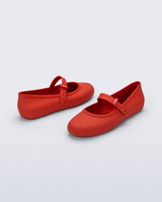 MELISSA SOFT BALLERINA AD ROJO1