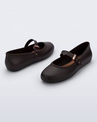 MELISSA SOFT BALLERINA AD MARRON