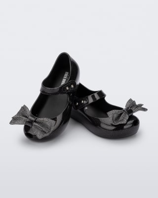 MINI MELISSA ULTRAGIRL SWEET XII BB NEGRO GLITTER TALLA 11 US2