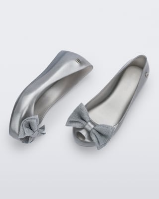 MINI MELISSA ULTRAGIRL SWEET XII INF PLATA PERLADO TALLA ÚNICA 1 USA3