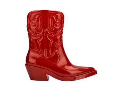 MELISSA TEXAS AD ROJO METALIZADO