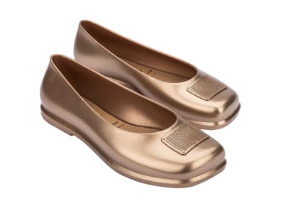 MELISSA RUBY + MARC JACOBS AD ORO/BEIGE