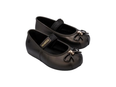 MINI MELISSA SOPHIE BB PRETO METALIZADO1
