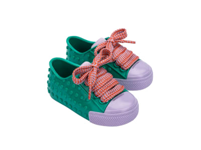 MINI MELISSA POLIBOLHA SPECIAL BB VERDE/LILA1