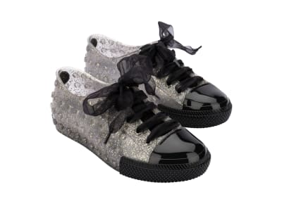 MINI MELISSA POLIBOLHA SPECIAL INF BRILLO NEGRO/ORO TALLA ÚNICA 1 USA1