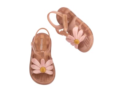 MINI MELISSA HIP BLOOMY BB MARRON PERLADO/ROSA5