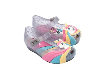 MINI MELISSA ULTRAGIRL UNI BB VIDRIO GLITTER /ROSA TALLA ÚNICA 8 USA1