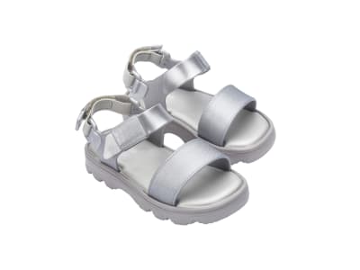 MINI MELISSA KICK OFF SANDAL BB PLATA