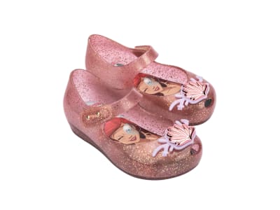 MINI MELISSA ULTRAGIRL + DISNEY PRINCESS BB ROSA GLITTER TALLA ÚNICA 7 USA1