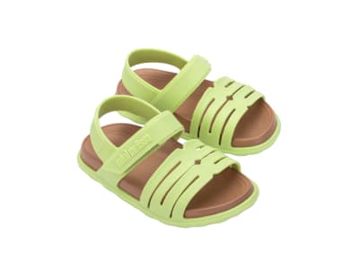 MINI MELISSA KAITEKI SANDAL BB VERDE/MARRON3