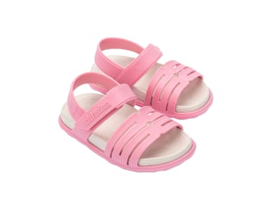 MINI MELISSA KAITEKI SANDAL BB ROSA/BEIGE3