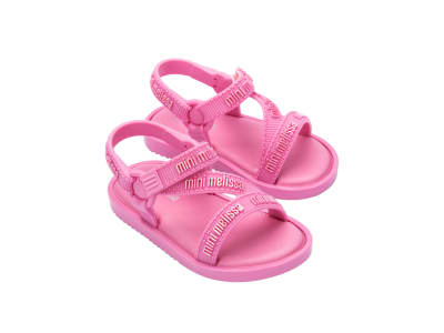 MINI MELISSA STRIPES M LOVER BB ROSA1