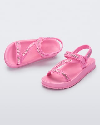 MINI MELISSA STRIPES M LOVER INF ROSA2