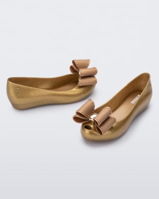 MELISSA ULTRAGIRL CLASSIC BOW AD BEIGE PERLADO3