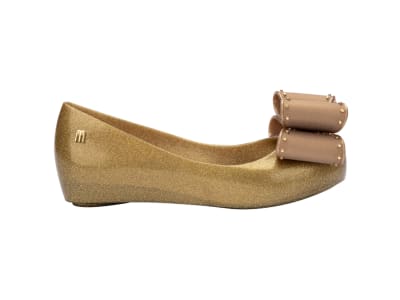 MINI MELISSA ULTRAGIRL CLASSIC BOW INF BEIGE PERLADO1