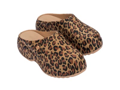 MELISSA FREE CLOG PRINTED PLATFORM AD BEIGE/NEGRO TALLA ÚNICA 8 US1