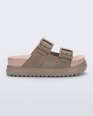 MELISSA COZY M LOVER PLATFORM AD BEIGE/MARRON