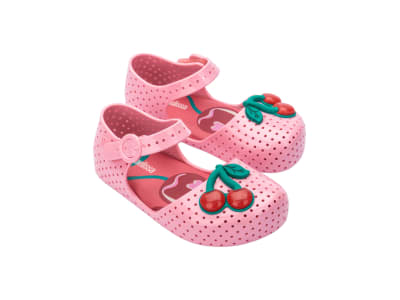 MINI MELISSA FURADINHA POP BB ROSA/ROJO1