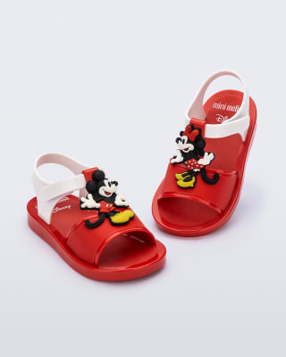 MINI MELISSA PLAY + MICKEY E MINNIE BB ROJO/BLANCO1