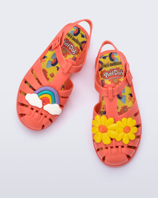 MINI MELISSA POSSESSION + PLAY DOH INF ROJO MATTE TALLA ÚNICA 11 USA2