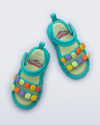 MINI MELISSA CREATE + PLAY DOH BB AZUL/VERDE