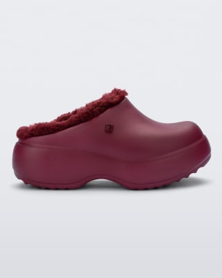 MELISSA FREE CLOG FLUFFY PLATFORM AD ROJO TALLA ÚNICA 8 US1