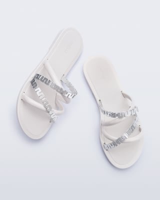 MELISSA GOLDEN AD BLANCO/PLATA TALLA ÚNICA 10 US2