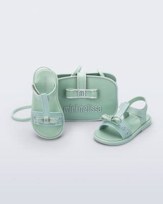 MINI MELISSA CHARMING BB VERDE/PLATA1