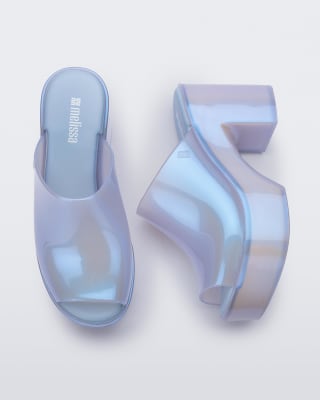 MELISSA MULE HYPE AD AZUL PERLADO1