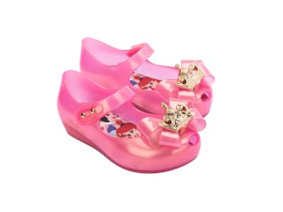 MINI MELISSA ULTRAGIRL II+ DISNEY PRINCESS BB ROSA PERLADO TALLA ÚNICA 9 USA1