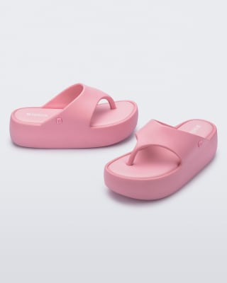 MELISSA FREE PLATFORM THONG AD ROSA CLARO1