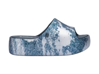 MELISSA FREE PLATFORM SLIDE DENIM AD AZUL JEANS1