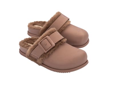 MELISSA COZY CLOG WARM AD MARRON1