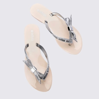 MELISSA HARMONIC M LOVER CHROME AD BEIGE/PLATA1