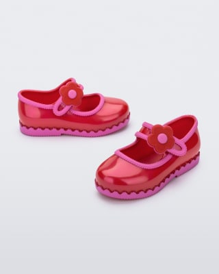 MINI MELISSA HIP BALLERINA BB ROJO/LILA1