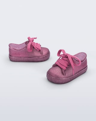 MINI MELISSA HIP SNEAKER BB ROSA GLITTER2