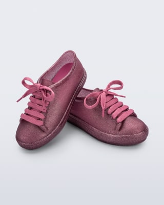 MINI MELISSA HIP SNEAKER INF ROSA GLITTER1