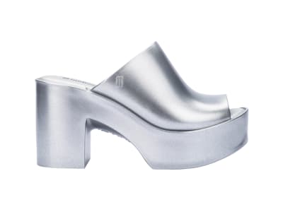 MELISSA MULE HYPE METALLIC AD PRATA CLARO TALLA ÚNICA 9 US2