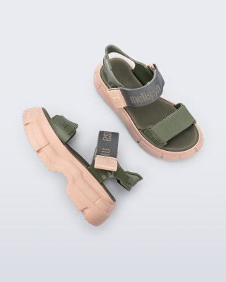 MELISSA PULSE AD BEIGE/VERDE1