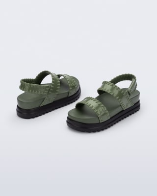 MELISSA DUNE PLATFORM AD NEGRO/VERDE1