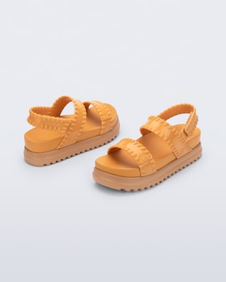 MELISSA DUNE PLATFORM AD BEIGE/CARAMELO1