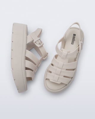 MELISSA UP PLATFORM AD BEIGE CLARO1