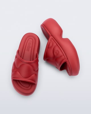 MELISSA FREE PUFF PLATFORM AD ROJO1