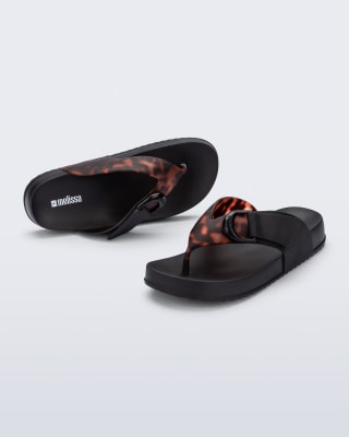 MELISSA COZY THONG AD NEGRO/VIDRIO2