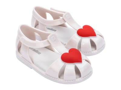 MINI MELISSA HIP HEART BALLERINA BB BLANCO METALIZADO1